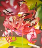 James Rosenquist, Untitled, 1990, oil on canvas on panel