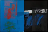 Robert Rauschenberg, Night Walk (Urban Bourbon), 1988, acrylic and silkscreen ink on enamelled aluminium