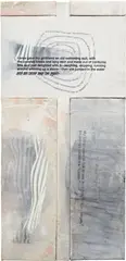 Richard Prince, Untitled (Protest Painting), 1992, mixed media on canvas