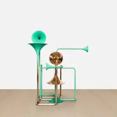 Alicja Kwade, Hypothetisches Gebilde, 2016, copper and malachite