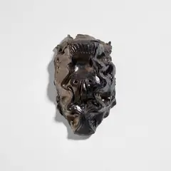Thomas Schütte, Mask (No. 5), 1994, glazed ceramic