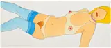 Tom Wesselmann, Beautiful Kate #47, 1992, Liquitex and graphite on ragboard