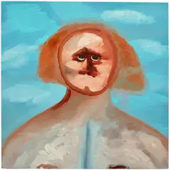 Dana Schutz, Neanderthal, 2020, oil on canvas