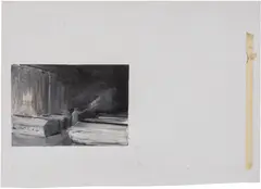 Adrian Ghenie, Study for The Morgue, 2007, oil on paper