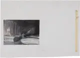 Study for The Morgue by Adrian Ghenie, 2007, oil on paper, offered Mar 2026