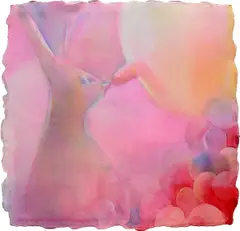 Lisa Yuskavage, Bunnie Takes a Taste, 1997, watercolour on paper