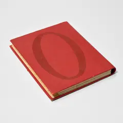 O by Ed Ruscha, 1993, oil on book, sold Mar 2026