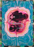 Emma Talbot, Unbroken Bond, 2023, acrylic on silk