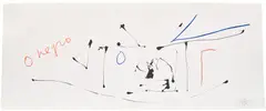 Through Black Emerge Purified by Robert Motherwell, 1983, lithograph on paper, sold Mar 2026