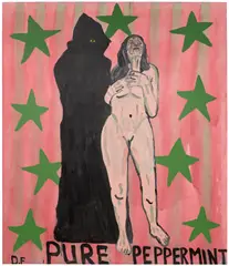 Danny Fox, Pure Peppermint, 2021, oil on canvas