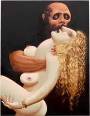 Benjamin Walter Spiers, Funny Valentine, 2020, oil on linen