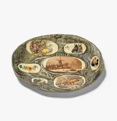 Grayson Perry, The End Of The World Is Nigh, 1980, ceramic plate