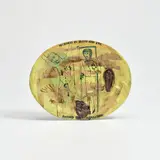 Grayson Perry, Niceness Is Sloth And Evil, 1980, ceramic plate