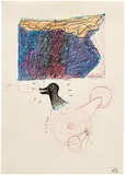 Walter Swennen, Untitled, 2012, coloured pen on paper
