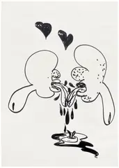 Paul McCarthy, Untitled, 1992, felt-tip pen on paper