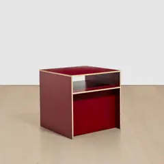 Donald Judd, Shelf Plywood Stool no. 95-3, 2003, laminated plywood