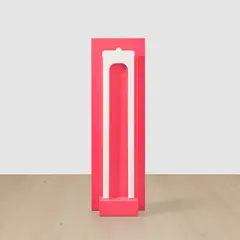 Andreas Schmitten, prop No. 4, 2017, polyurethane, metal, wood and laquer