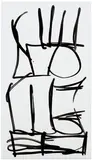 Aaron Garber-Maikovska, Lily Stack, 2013, ink and acrylic on archival gator board