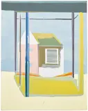 Thomas Scheibitz, Ohne Titel, 1996, oil on canvas