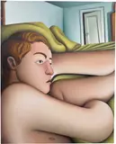 Justin Liam O’Brien, Colin Somewhere, 2020, oil on canvas