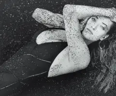 Tatjana with Black Sand, Hawaii by Herb Ritts, 1987, gelatin silver print, mounted, sold Mar 2026