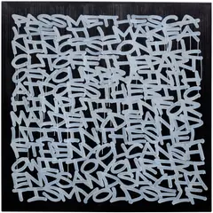 Stohead, Make some noise, 2013, ink and acrylic on canvas