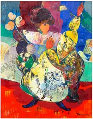 Igor Tcholariya, Untitled, oil on canvas