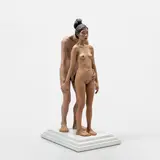 Xooang Choi, Perception, 2012, oil on resin, on artist's wooden base