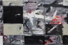 Philip Tsiaras, Window, 1991, mixed media on canvas