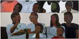 Reggie Burrows Hodges, The Box: Tan Stripe, 2018, acrylic on canvas, diptych