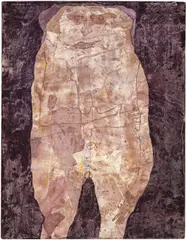 Jean Dubuffet, Étanche Ibitryx Monte Crème, 1955, oil on canvas
