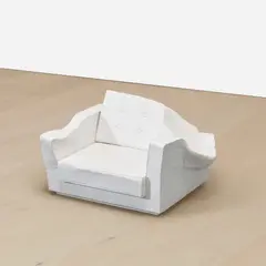 Erwin Wurm, Triple Seat, 2015, acrylic, polyester and wood
