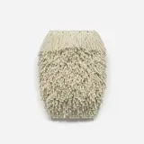 Paola Pivi, Untitled, 2001, beads and string on panel