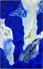 MAGMA 4 by Donna Huanca, 2017-2018, oil, acrylic and pigment on digital print on canvas, sold Jun 2026