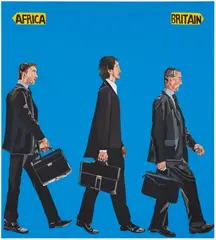Joy Labinjo, Africa-Britain, 2020, oil on canvas