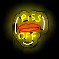 Piss Off by Tim Noble and Sue Webster, 2004, neon, sold Jun 2026