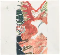 Nick Goss, Commute study, 2018, watercolour on paper