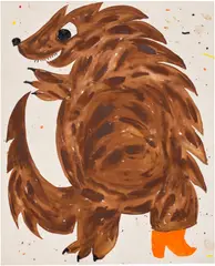 Szabolcs Bozó, I Got A Name, 2020, acrylic, oil and oilstick on canvas