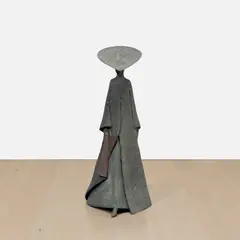 Philip Jackson, Mistress of the Ca' d'Oro, 2001, bronze with grey patina and polished bronze