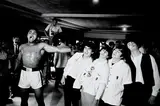 Chris Smith, Ali and The Beatles, 1964, Gelatin silver print, printed later, mounted