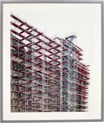Frank Thiel, Stadt 10/01 (Berlin), 2000, chromogenic print, mounted, in artist's frame