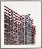 Frank Thiel, Stadt 10/01 (Berlin), 2000, chromogenic print, mounted, in artist's frame