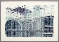 Frank Thiel, Stadt 10/06/A (Berlin), 2002, chromogenic print, face-mounted, in artist's frame