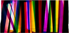 Walead Beshty, Four Magnet, Three Color Curl (CMY: Irvine, California, January 3, 2010, Fujicolor Crystal Archive Super Type C, Em. No. 165-021, 01610), 2010, chromogenic print