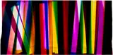 Walead Beshty, Four Magnet, Three Color Curl (CMY: Irvine, California, January 3, 2010, Fujicolor Crystal Archive Super Type C, Em. No. 165-021, 01610)