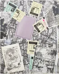 Josh Smith, Untitled (JS0626), 2006, acrylic on paper collage on board