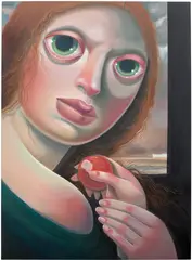 Tania Marmolejo, Wrong Yet So Right, 2022, oil on canvas