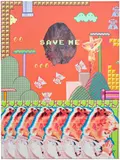 Celeste Rapone, Save Me, 2009, acrylic on canvas
