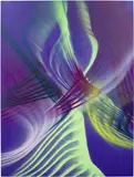 Andrea Marie Breiling, Graphium, 2023, spray paint on canvas