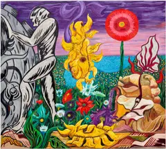 Daniel Gibson, Nature Always Wins, 2022, oil on linen